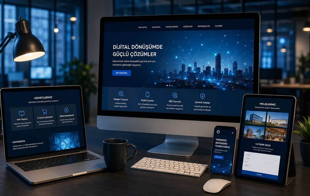 Asrep Bilişim web sitesi tasarımı hizmeti